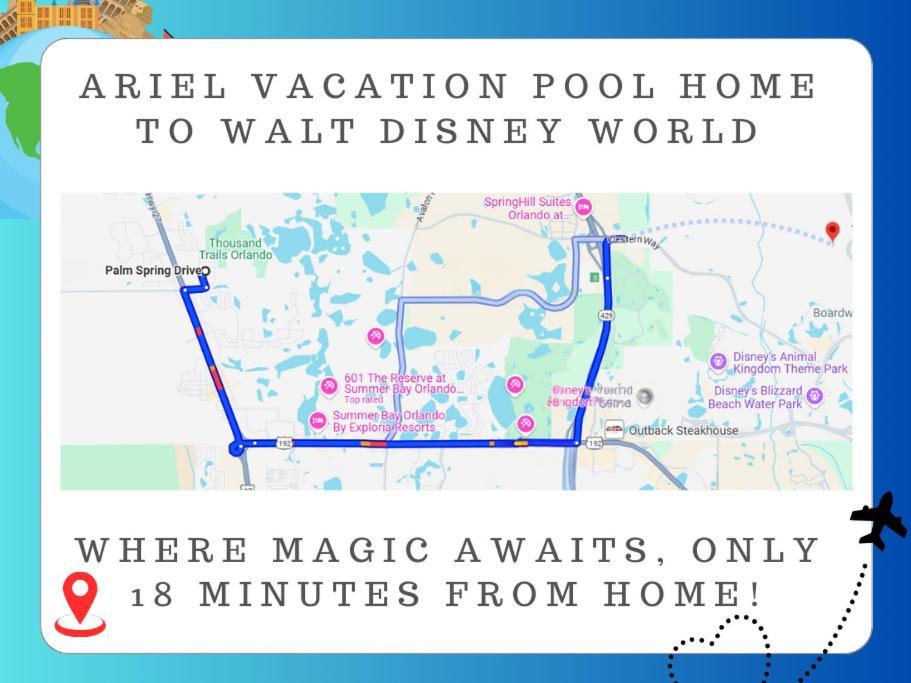 אורלנדו Ariel Private Pool Home Wspa מראה חיצוני תמונה